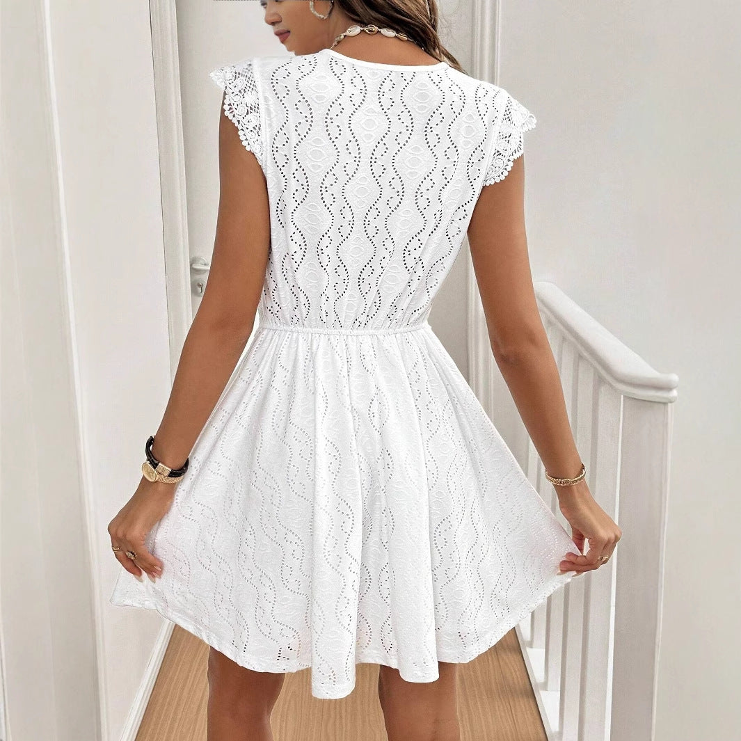 Women's Lace Knit Dress