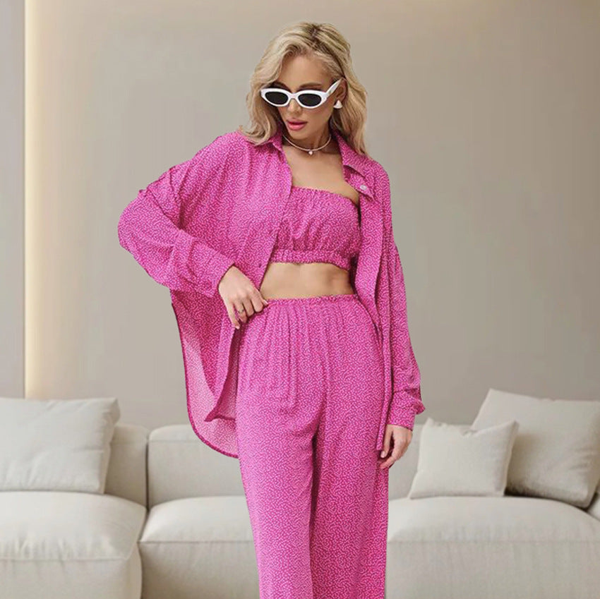 Autumn Blue Pajamas Lingerie
