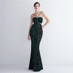 blackish green