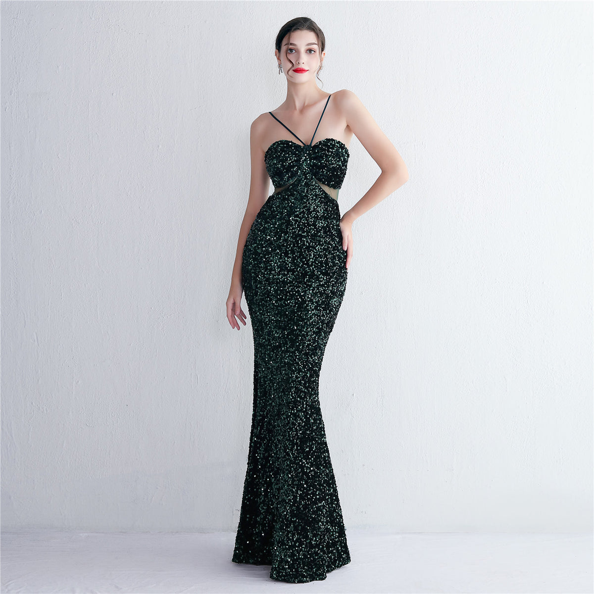 blackish green