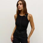 Women's Sleeveless Striped Jumpsuit