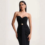 Women's Backless Maxi Dress