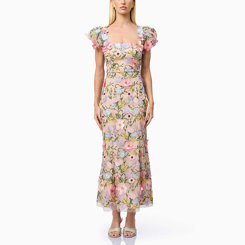 Women's Maxi Floral Dress