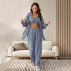 Autumn Blue Pajamas Lingerie