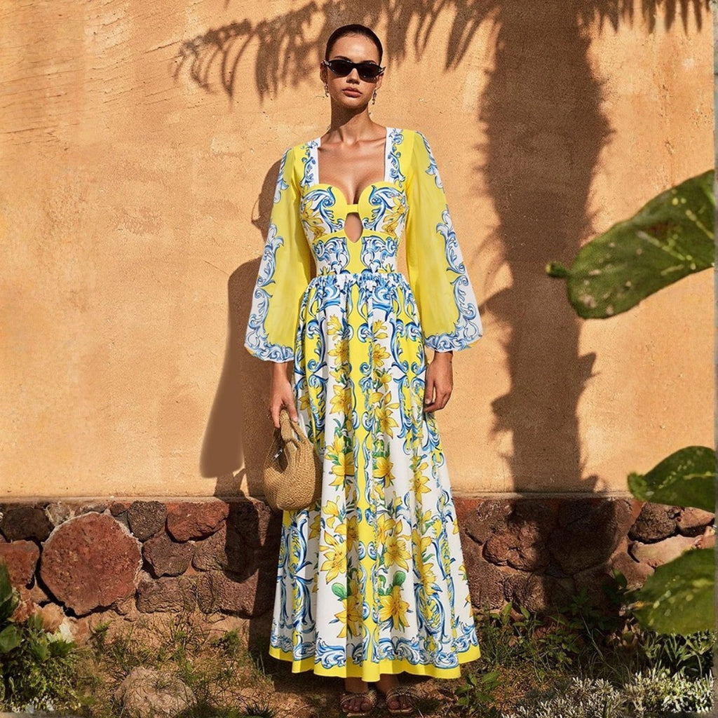 Long Sleeve One-piece Swimwear