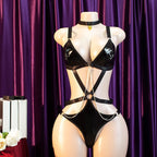 Bondage Discipline One-piece Swimwear