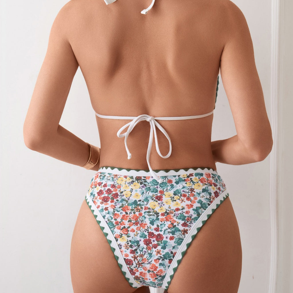 Triangle Bag One-piece Swimwear