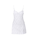 Women's Floral Print Strap Knit Nightdress