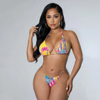 Clothing Print Bikini Swimwear