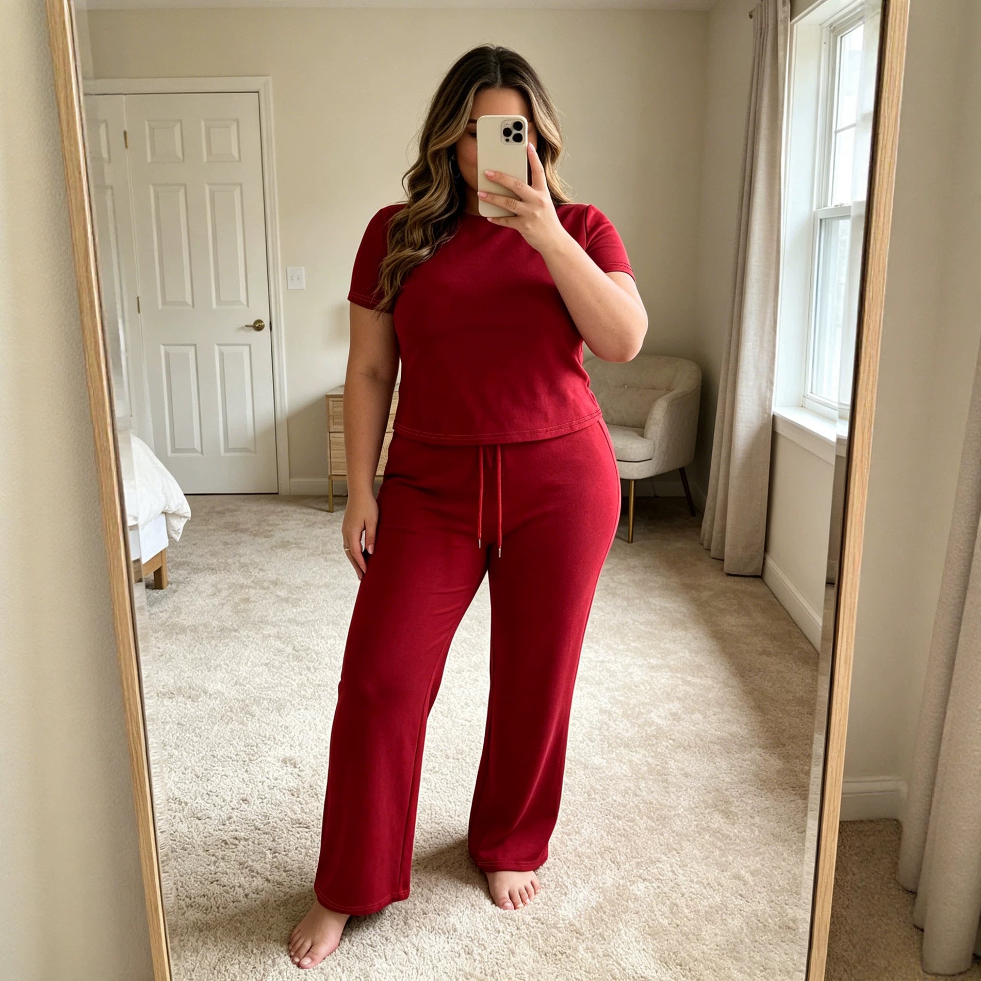Women's Plus Size Striped Office Dress