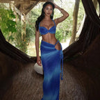 Women's Halter Split Swimwear Set