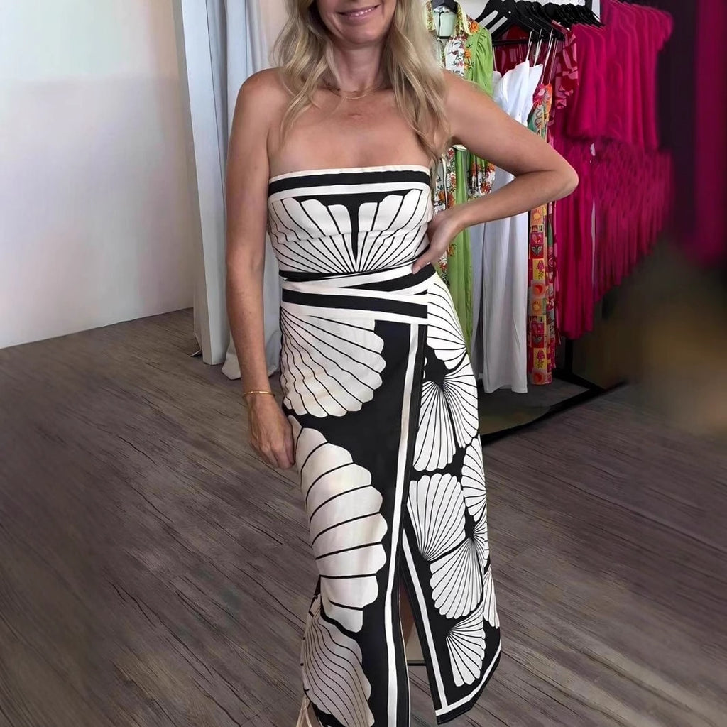 Women's Backless Summer Dress