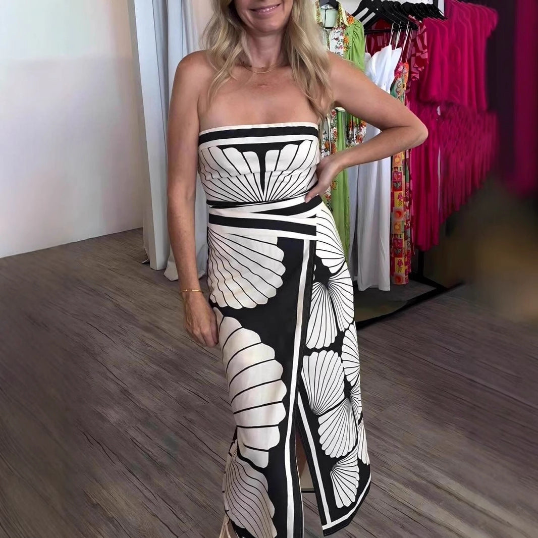 Women's Backless Summer Dress