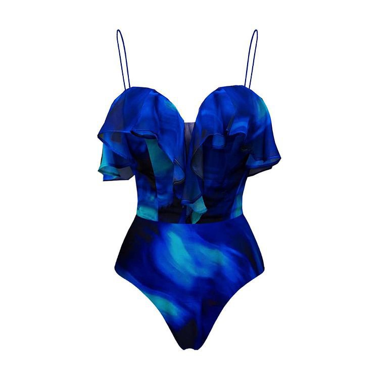 Blue Swimsuit