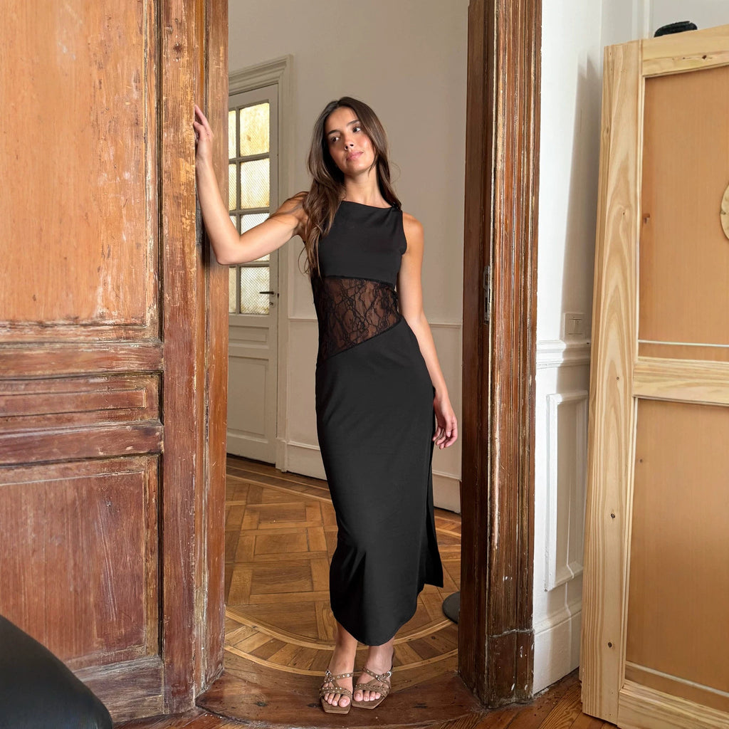 Women's Lace Knit Dress