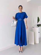 Blue with Belt