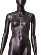 V-neck Black AB Color