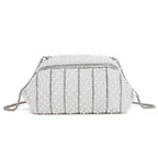 Beaded Pearl Cocktail Clutch