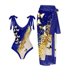 Siamese Conservative One-piece Swimwear