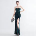 blackish green