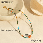 NMSN-H525-1 Red Coral Necklace