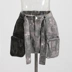 Personalized Vintage Sheath Spring Summer Camouflage Skirt