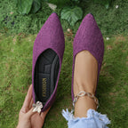 Women's Pointed-Toe Flat Slip-On Shoes