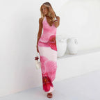 Women's Lace Backless Dress