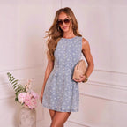 Women's Denim Sleeveless Dress