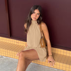 Women's Halter Sleeveless Dress