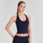Women Shockproof Beauty Back Yoga Vest with Chest Pad