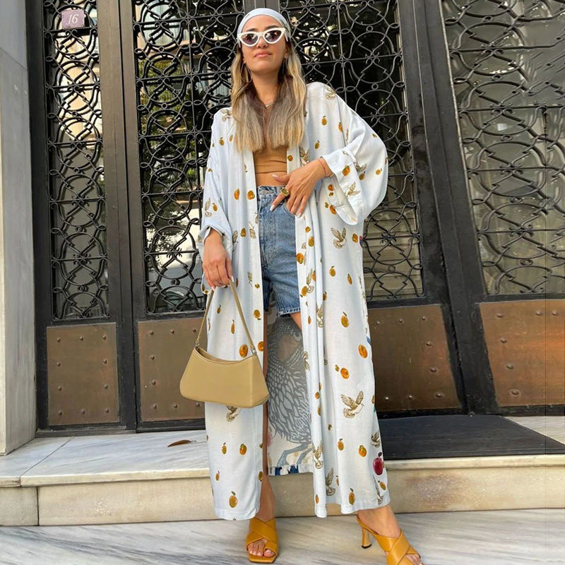 Polyester Printed Cover Up Swimwear