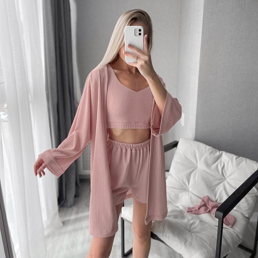 Autumn Pink Pajamas Lingerie