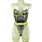 Black Net Green Belt
