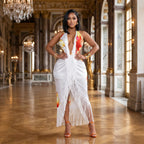 Women's Lace Halter Dress