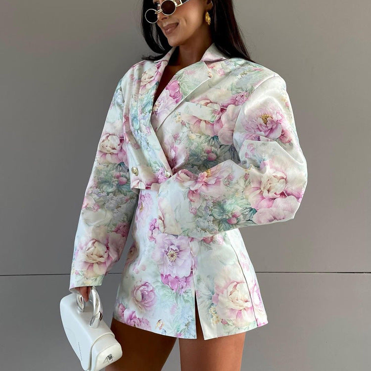 Loose Skirt Two Piece Set Long Sleeve