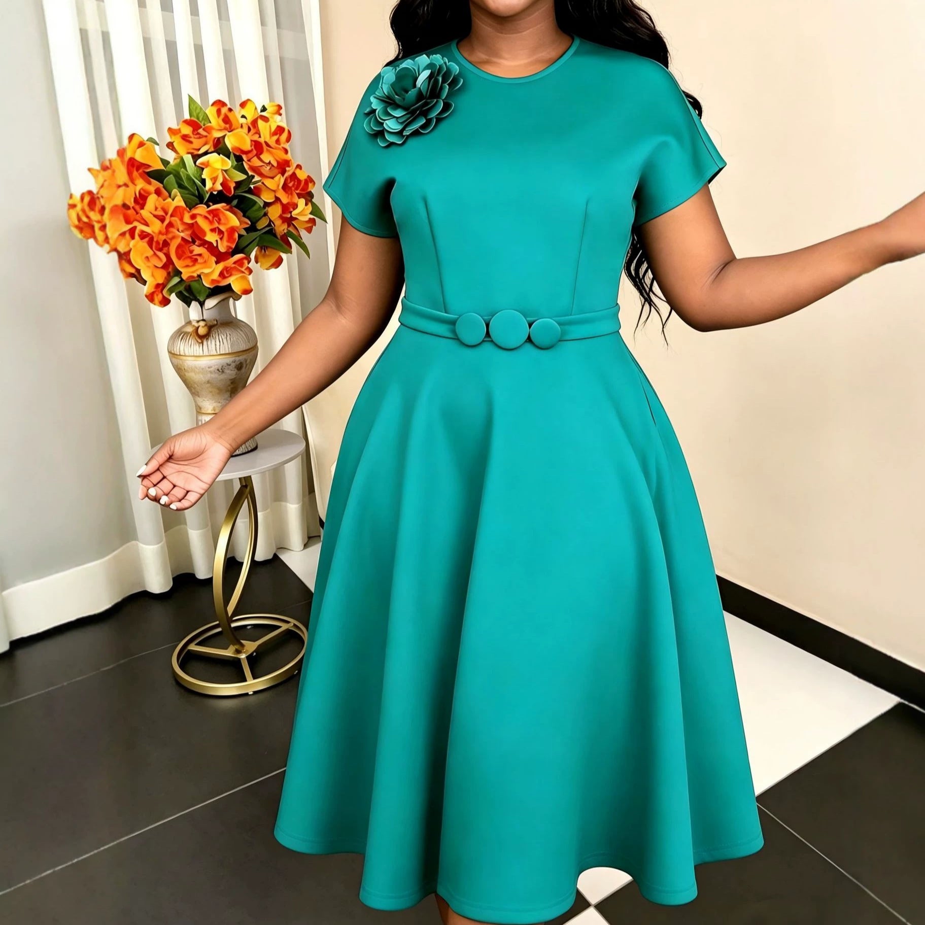 Women's Elegant Decorative Dress