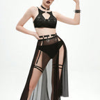 Solid Color Stockings Lingerie