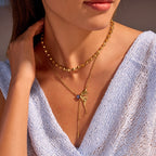 Women's Butterfly Layered Necklace