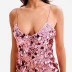 Party Dress Sequin Sling Hip