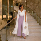 Women's Diamond-Detail Shawl Cocktail Jumpsuit