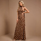 Women's Halter Sleeveless Dress