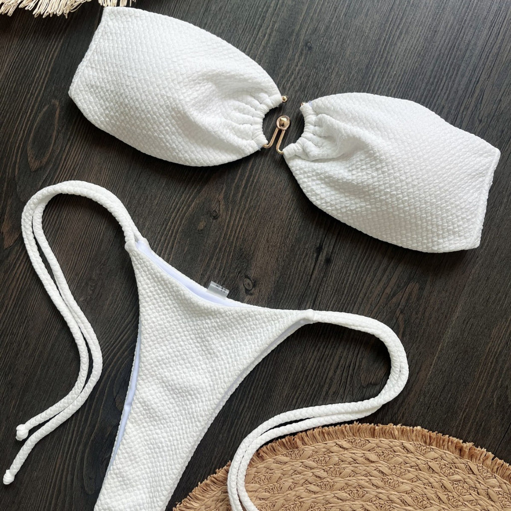 Special Fabric One-piece Swimwear