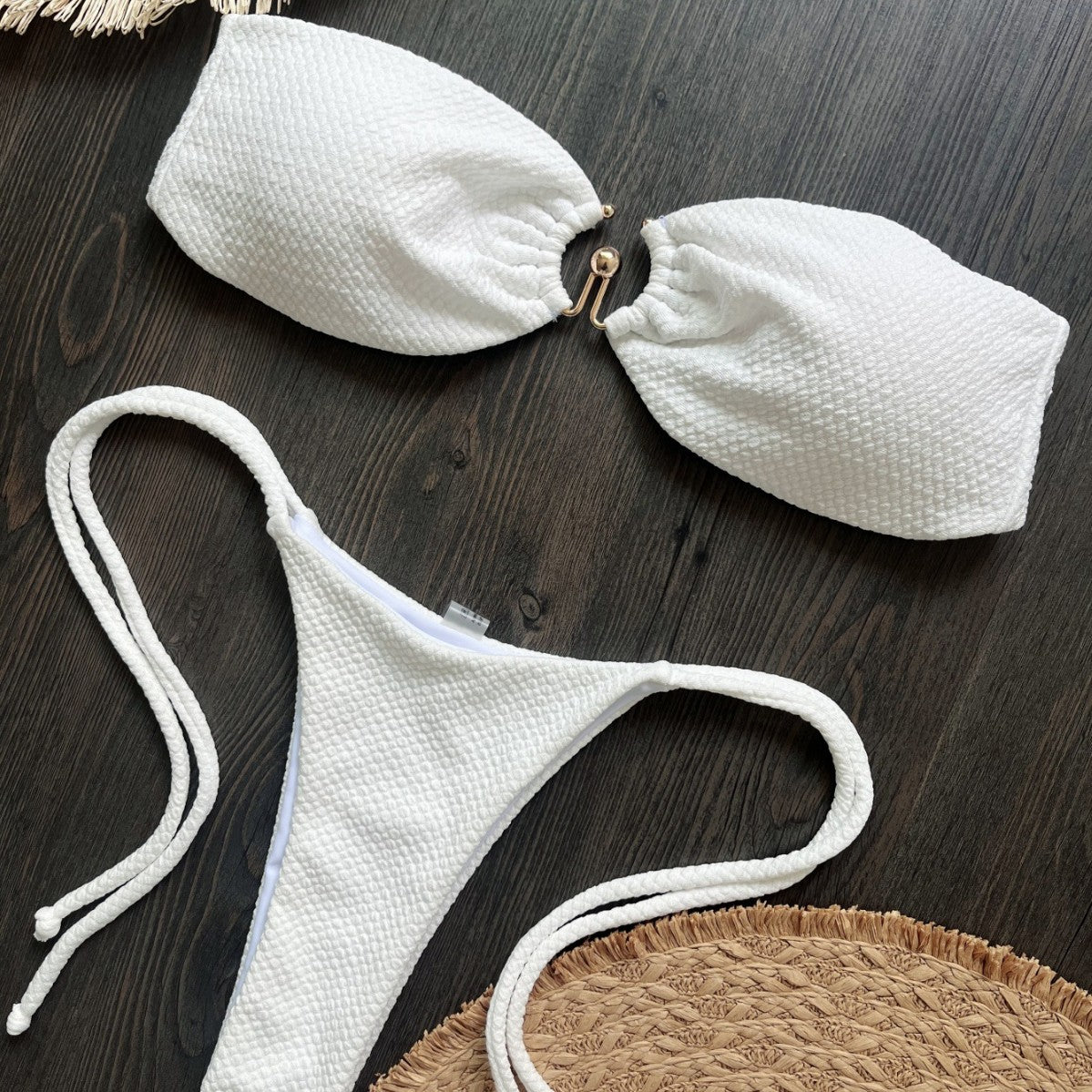 Special Fabric One-piece Swimwear