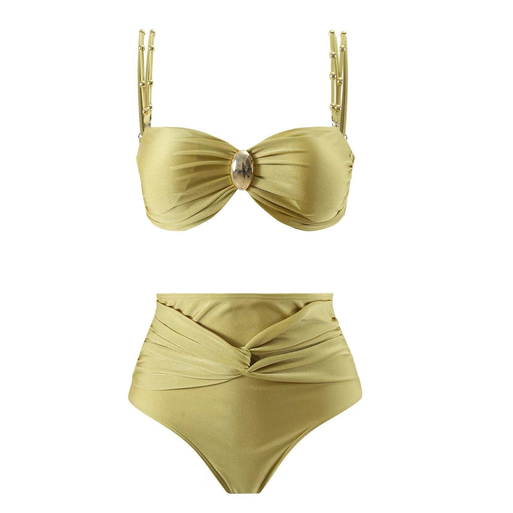 Split Three Bikini Swimwear