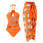 Siamese Conservative One-piece Swimwear