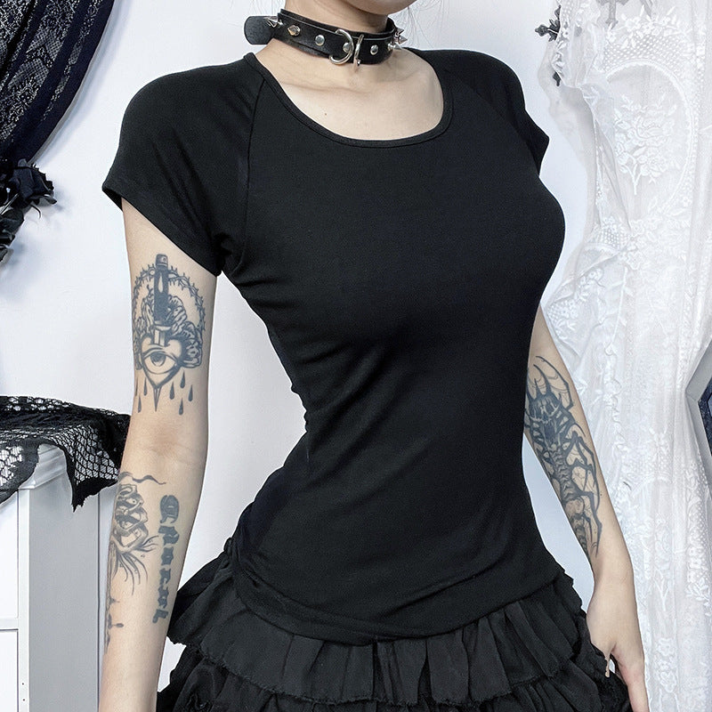 Women's Dark Street Graphic Mesh T-Shirt