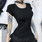 Women's Dark Street Graphic Mesh T-Shirt