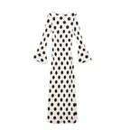 Polka-Dot A-Line Dress