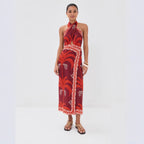 Women's Lace Backless Dress